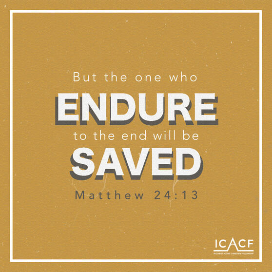 In Christ Alone Christian Fellowship Poster