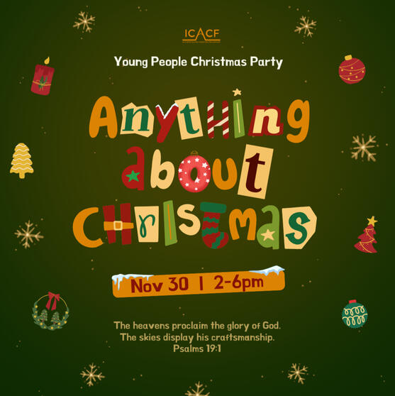 In Christ Alone Christian Fellowship Poster