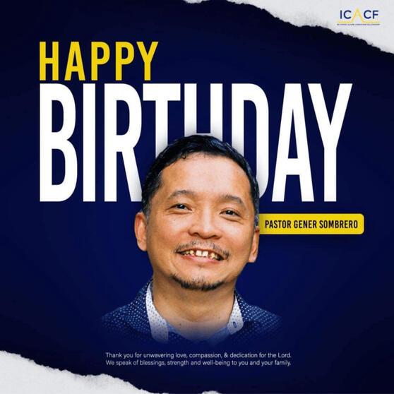 In Christ Alone Christian Fellowship Poster